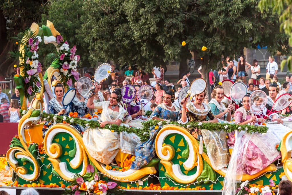 La Batalla de Flores 2023: regresa el evento más bonito de la Feria de Julio de Valencia