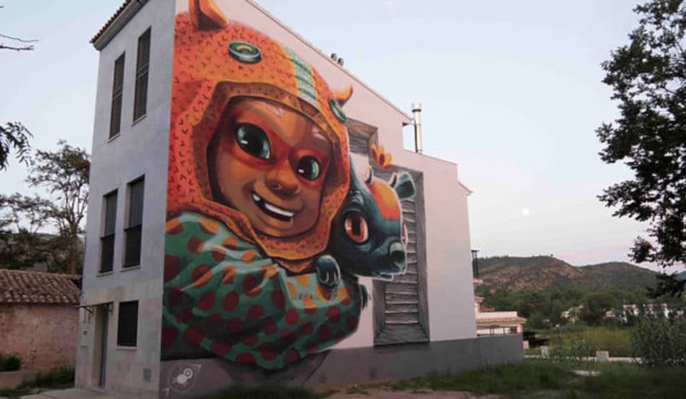 El pueblo valenciano que es un museo de arte urbano al aire libre