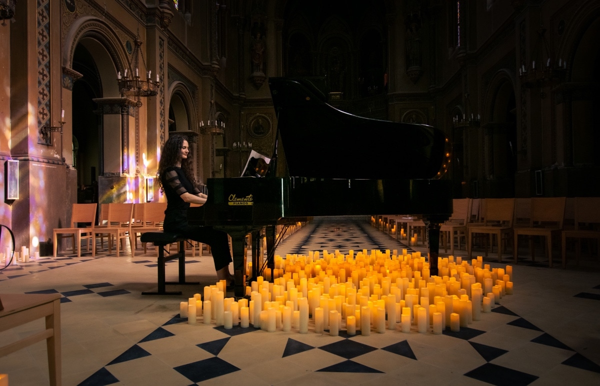 Candlelight Valencia piano Iglesia Jesuitas