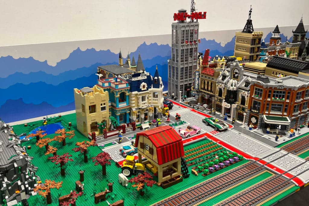 Llega a Valencia un gran exposición gratuita de Lego de temática navideña