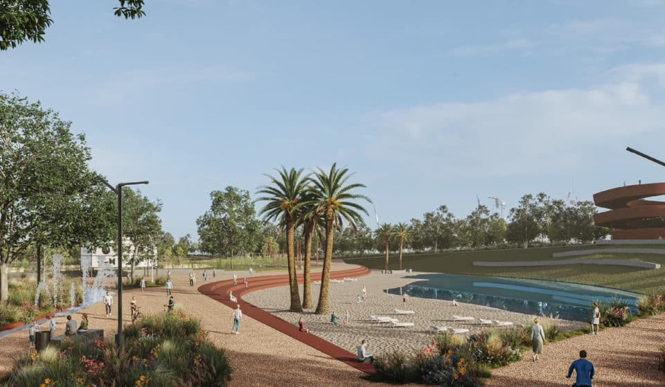 Los 5 posibles diseños del nuevo Parque de Desembocadura de Valencia