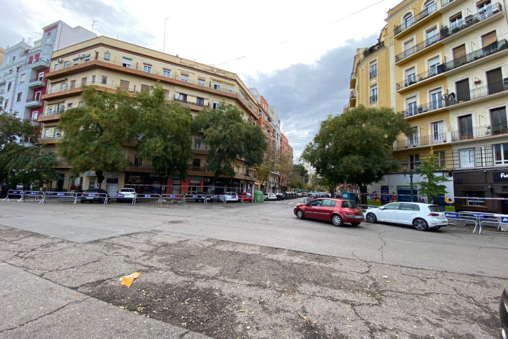 La primera supermanzana de Valencia tendrá un ajedrez, ping-pong y parking para bicicletas