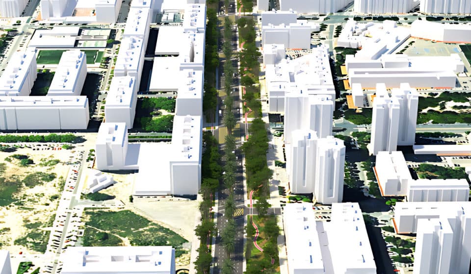 La avenida de Ausiàs March de Valencia será un bulevar con árboles y jardines