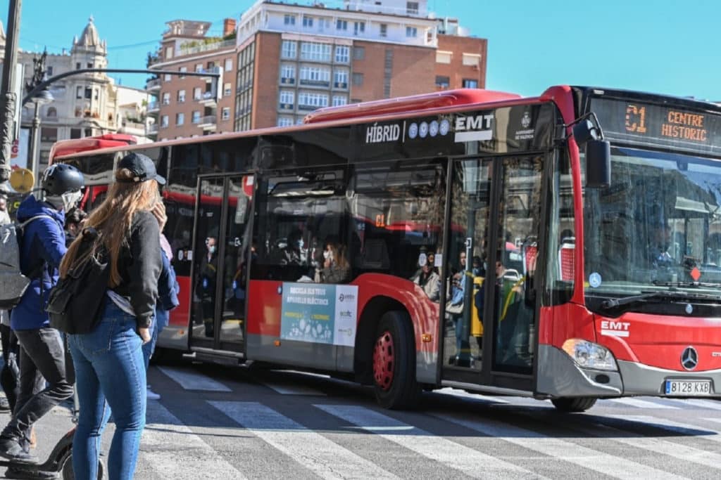 Los autobuses serán gratis en Valencia un día de septiembre