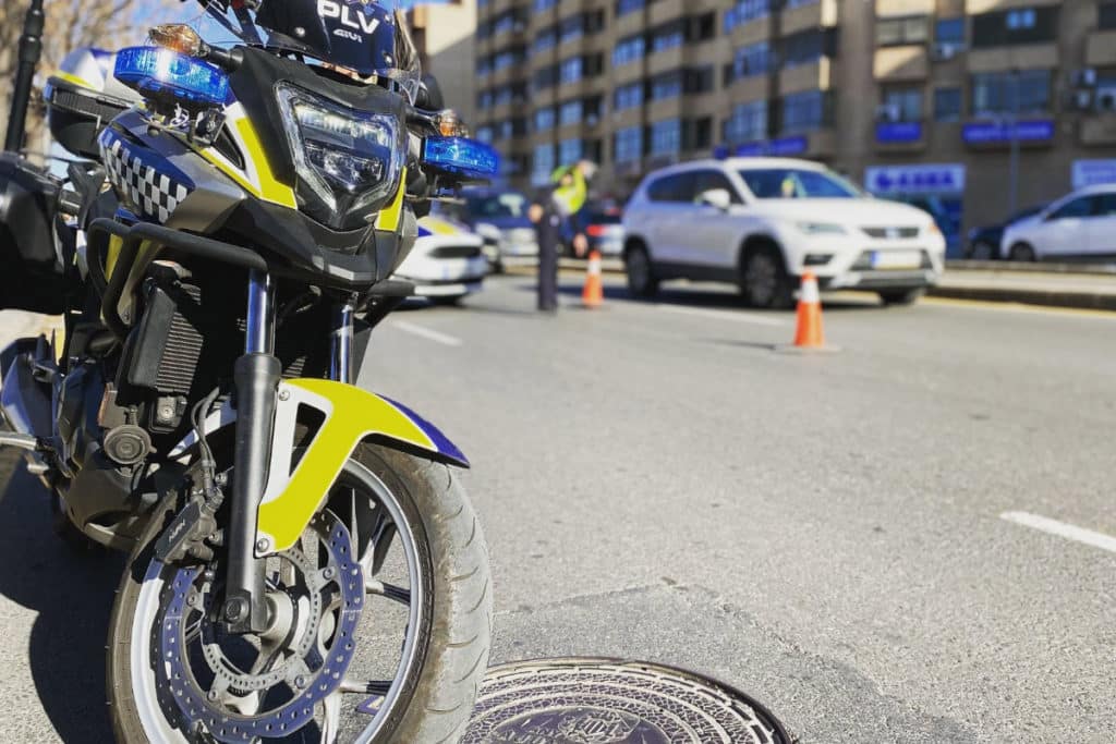 La nueva medida de la Policía Local de Valencia para evitar accidentes