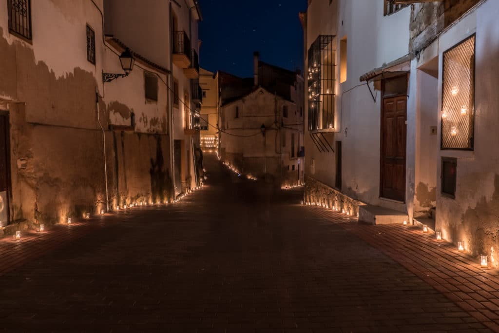 El pueblo valenciano que se iluminará con 15.000 velas el próximo sábado